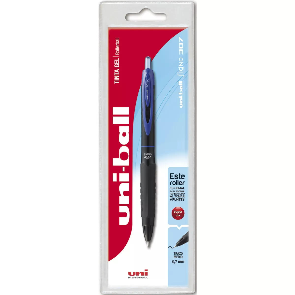 Uni Ball - Roller De Tinta Gel Signo Umn-307 Uni-Ball Azul En Oferta Uni Ball - Roller De Tinta Gel Signo Umn-307 Uni-Ball Azul Barato