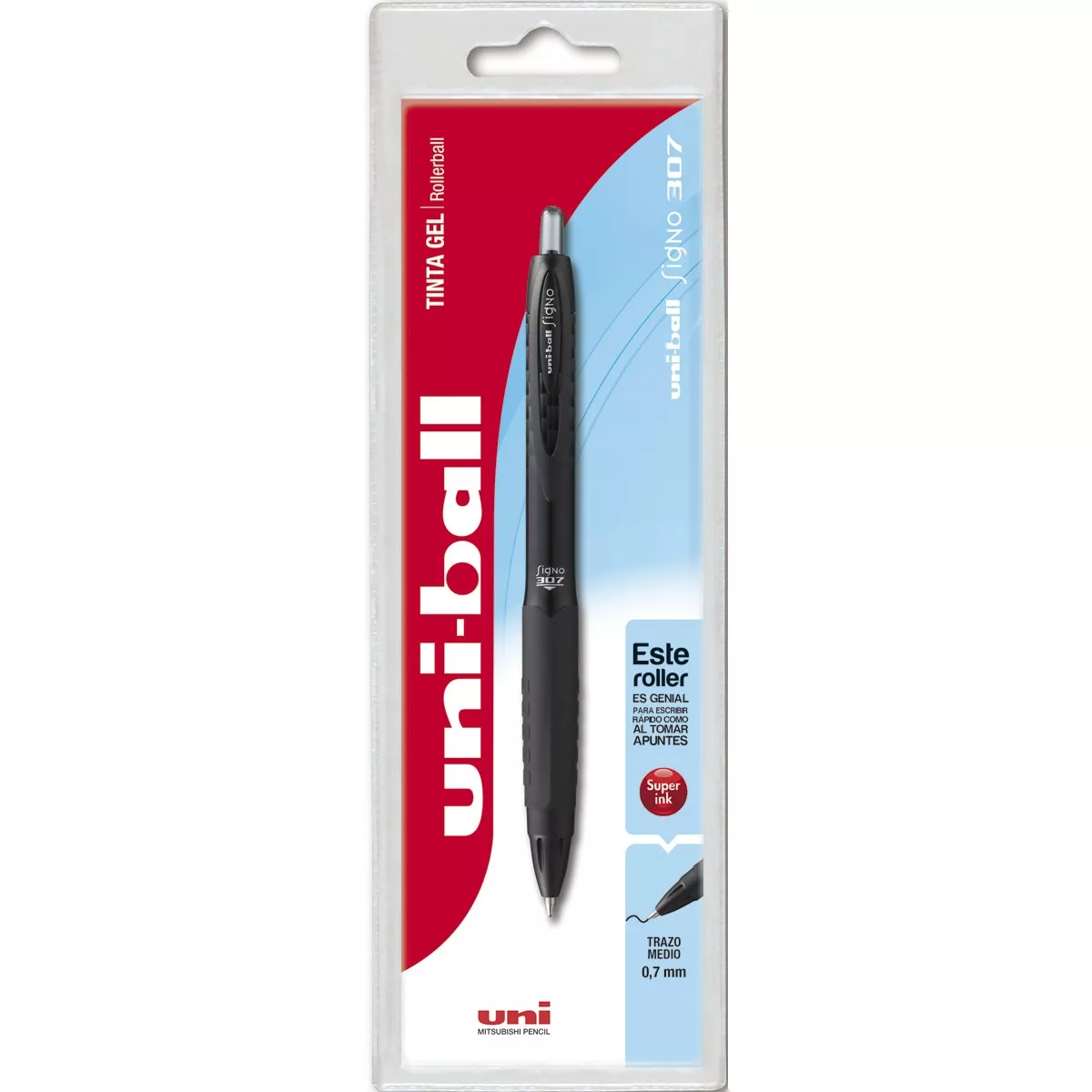 Uni Ball - Roller De Tinta Gel Signo Umn-307 Uni-Ball Negro En Oferta Uni Ball - Roller De Tinta Gel Signo Umn-307 Uni-Ball Negro Barato