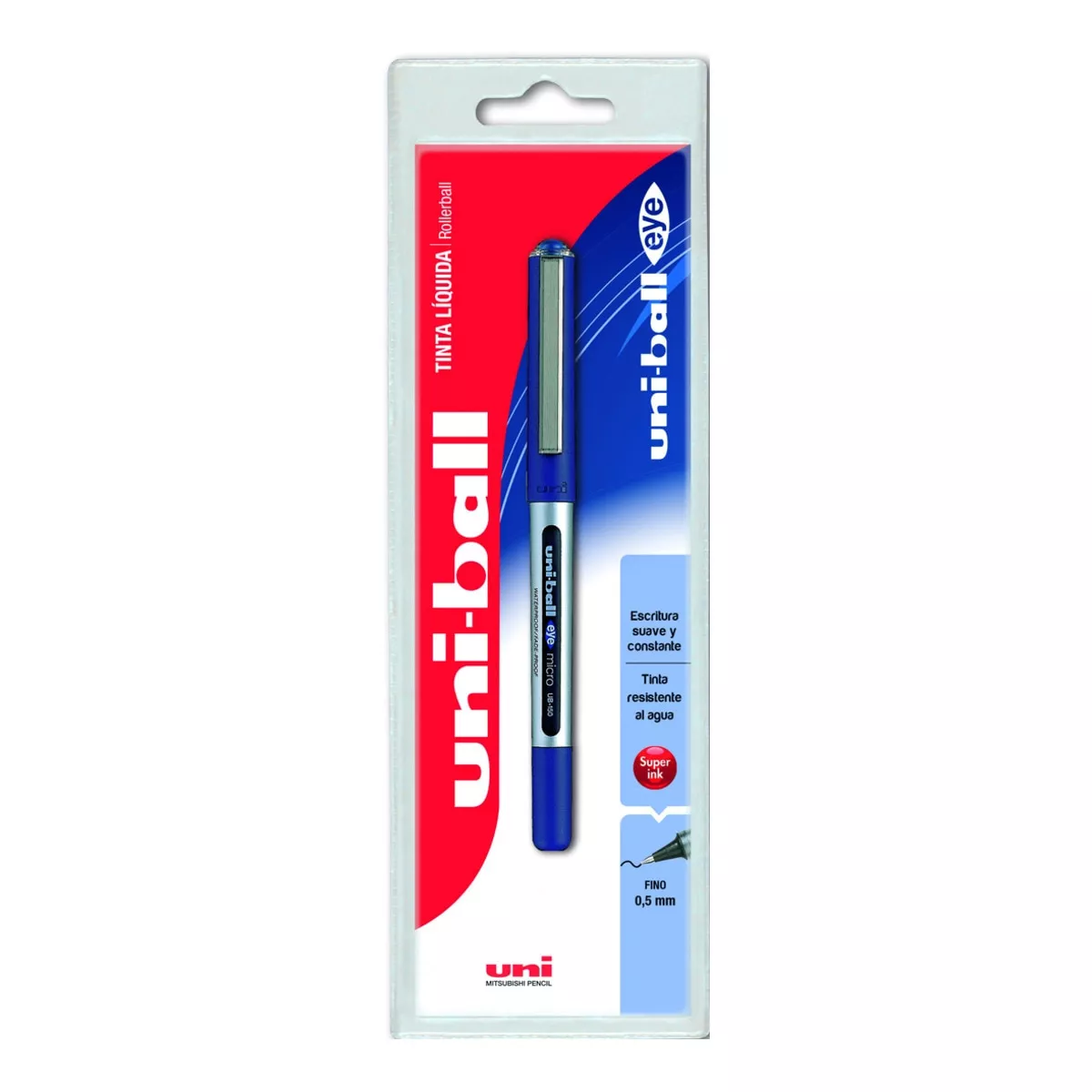 Uni Ball - Roller Tinta Líquida Eye Micro Ub-150 Azul En Oferta Uni Ball - Roller Tinta Líquida Eye Micro Ub-150 Azul Barato