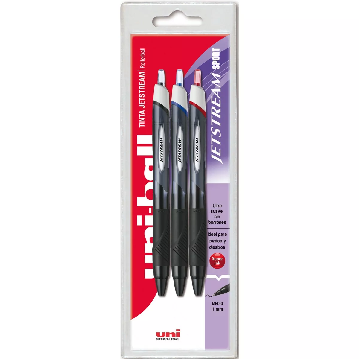 Uni Ball - Roller Uni Jetstream Sport Sxn-150 Uni-Ball Negro/Azul/Rojo En Oferta Uni Ball - Roller Uni Jetstream Sport Sxn-150 Uni-Ball Negro/Azul/Rojo Barato