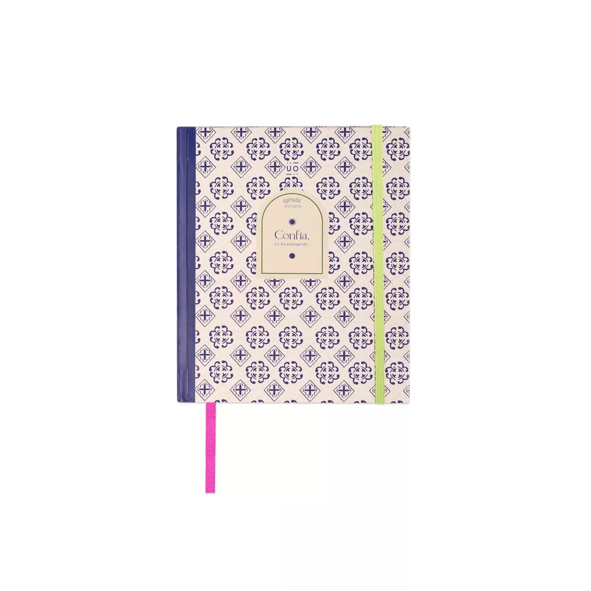 UO - Agenda Escolar 12 Meses 2023-2024 128x154 Mm Mini Semana Vista Confía Beig Español barato