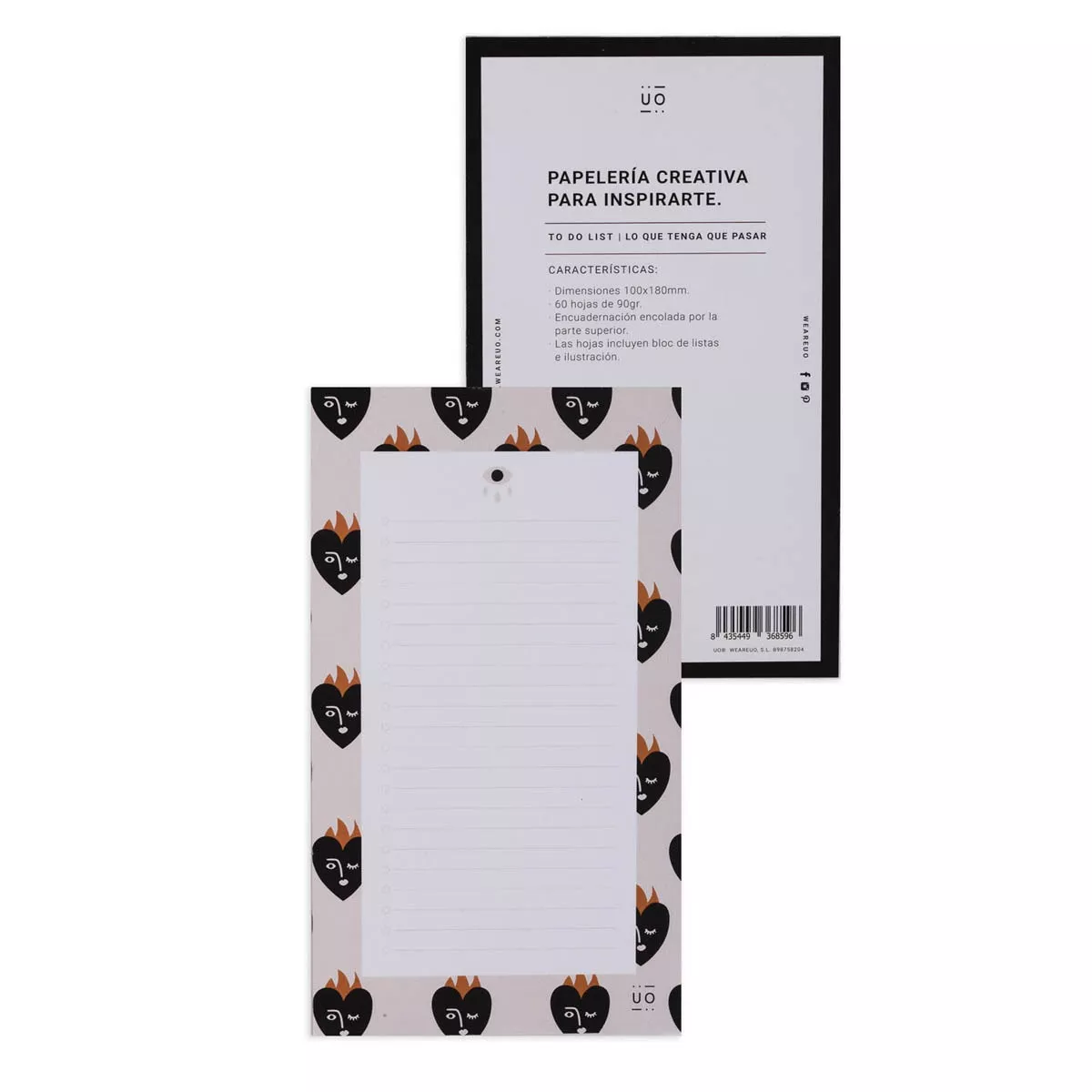 Uo - Bloc De Notas Checklist 60 Hojas 100X180 Mm Y Que Pase Lo Que Tenga Que Pasar Multicolor Español En Oferta Uo - Bloc De Notas Checklist 60 Hojas 100X180 Mm Y Que Pase Lo Que Tenga Que Pasar Multicolor Español Barato