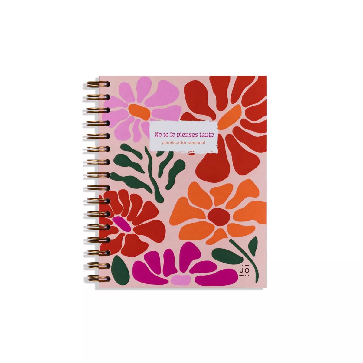 UO - Mini Organizador Semanal 120 Páginas 110x140 Mm No Te Lo Pienses Tanto Multicolor Español barato