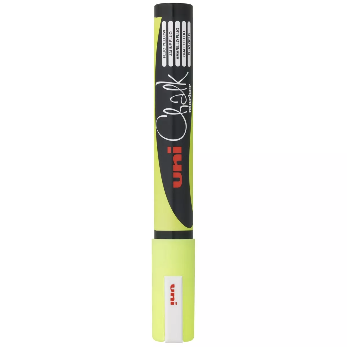 Uni Chalk - Marcador De Tiza Líquida 1,8-2,5 Mm Amarillo En Oferta Uni Chalk - Marcador De Tiza Líquida 1