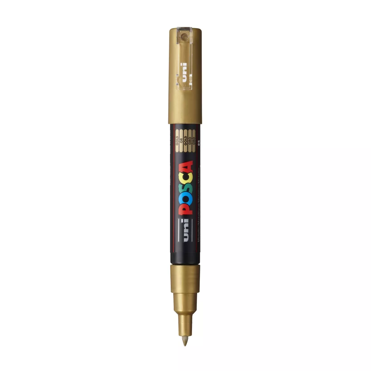 Uni Posca - Marcador De Pintura Base Al Agua 0,7 Mm. Oro En Oferta Uni Posca - Marcador De Pintura Base Al Agua 0