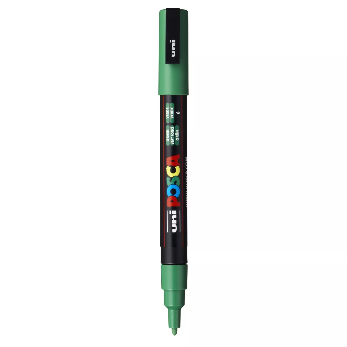Uni Posca - Marcador De Pintura Base Al Agua 0,9-1,3 Mm. Verde En Oferta Uni Posca - Marcador De Pintura Base Al Agua 0