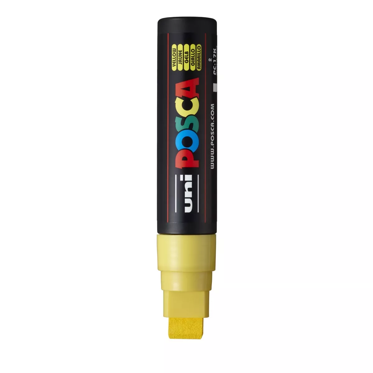 Uni Posca - Marcador De Pintura Base Al Agua 15 Mm. Amarillo barato