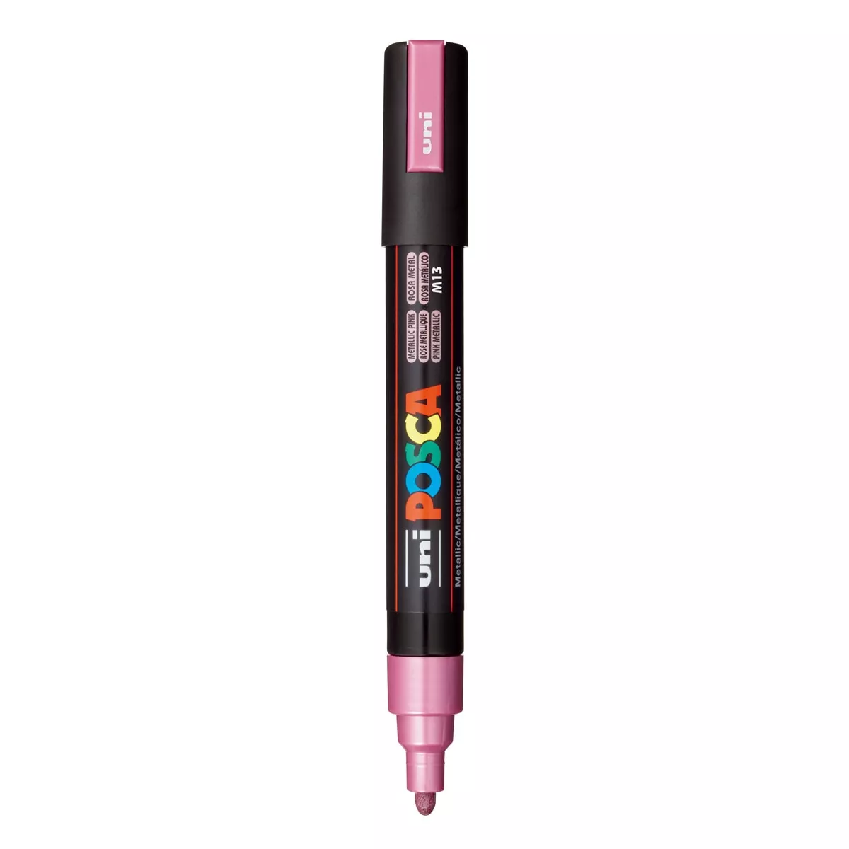 Uni Posca - Marcador De Pintura Base Al Agua 1,8-2,5 Mm Rosa Metálico En Oferta Uni Posca - Marcador De Pintura Base Al Agua 1