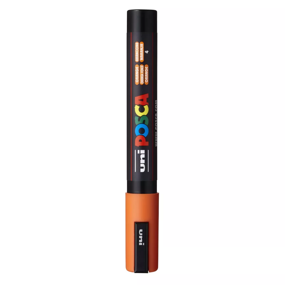 Uni Posca - Marcador De Pintura Base Al Agua 1,8-2,5 Mm. Naranja En Oferta Uni Posca - Marcador De Pintura Base Al Agua 1