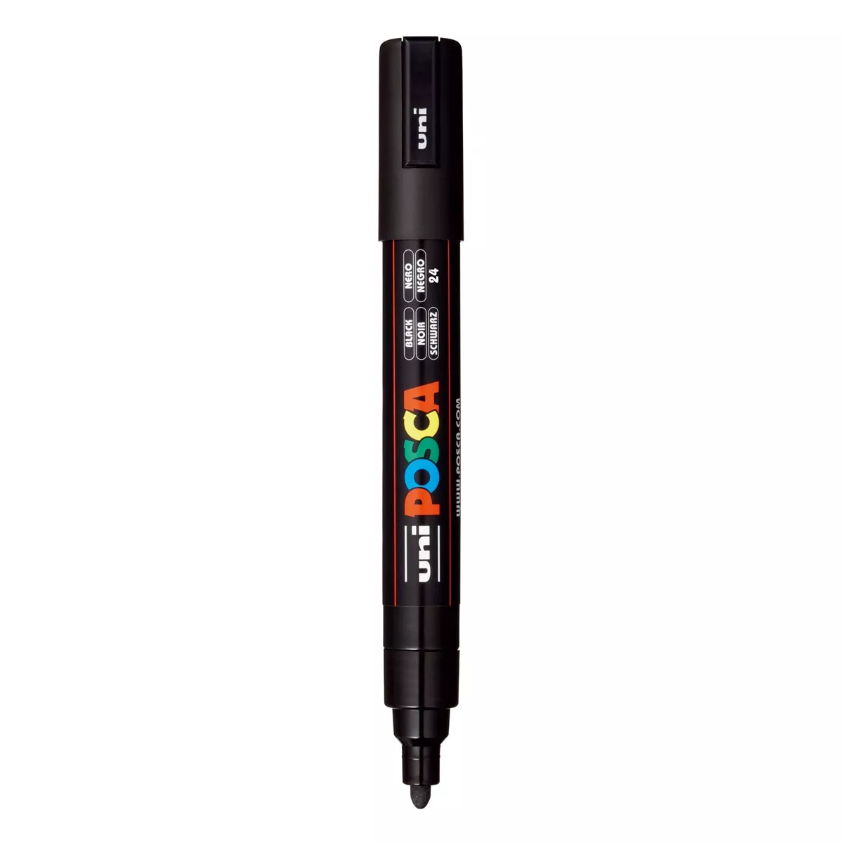 Uni Posca - Marcador De Pintura Base Al Agua 1,8-2,5 Mm. Negro En Oferta Uni Posca - Marcador De Pintura Base Al Agua 1
