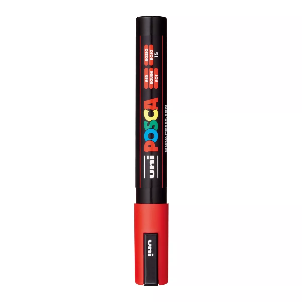 Uni Posca - Marcador De Pintura Base Al Agua 1,8-2,5 Mm. Rojo En Oferta Uni Posca - Marcador De Pintura Base Al Agua 1