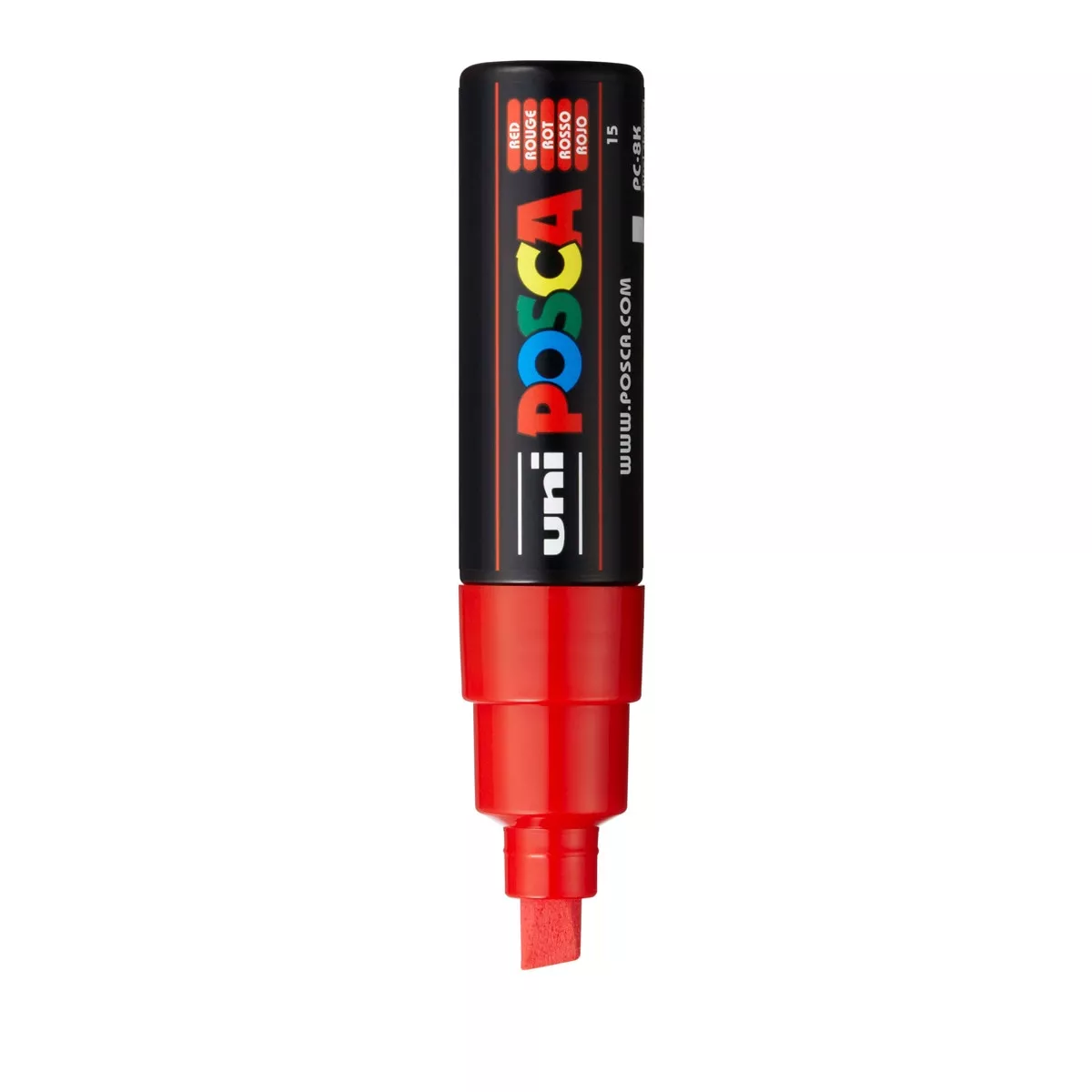 Uni Posca - Marcador De Pintura Base Al Agua 8,0 Mm Rojo En Oferta Uni Posca - Marcador De Pintura Base Al Agua 8