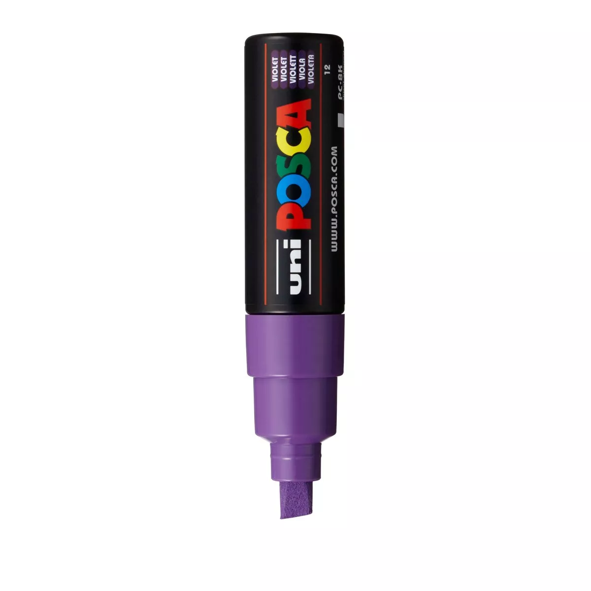 Uni Posca - Marcador De Pintura Base Al Agua 8,0 Mm. Violeta En Oferta Uni Posca - Marcador De Pintura Base Al Agua 8