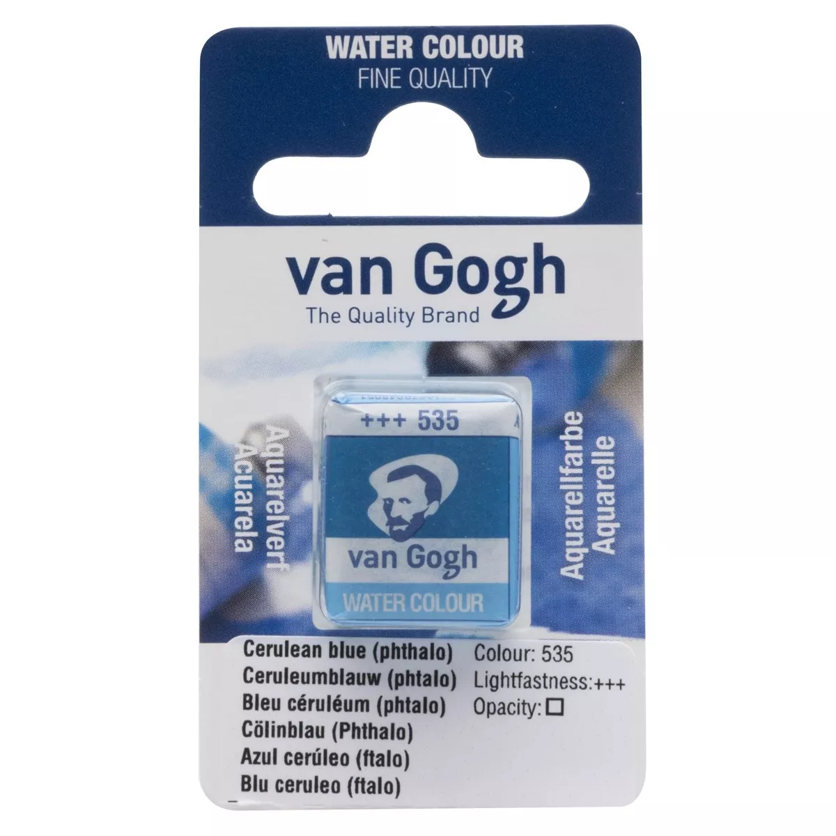 Van Gogh - Pastilla De Acuarela Azul Cerúleo Ftalo En Oferta Van Gogh - Pastilla De Acuarela Azul Cerúleo Ftalo Barato