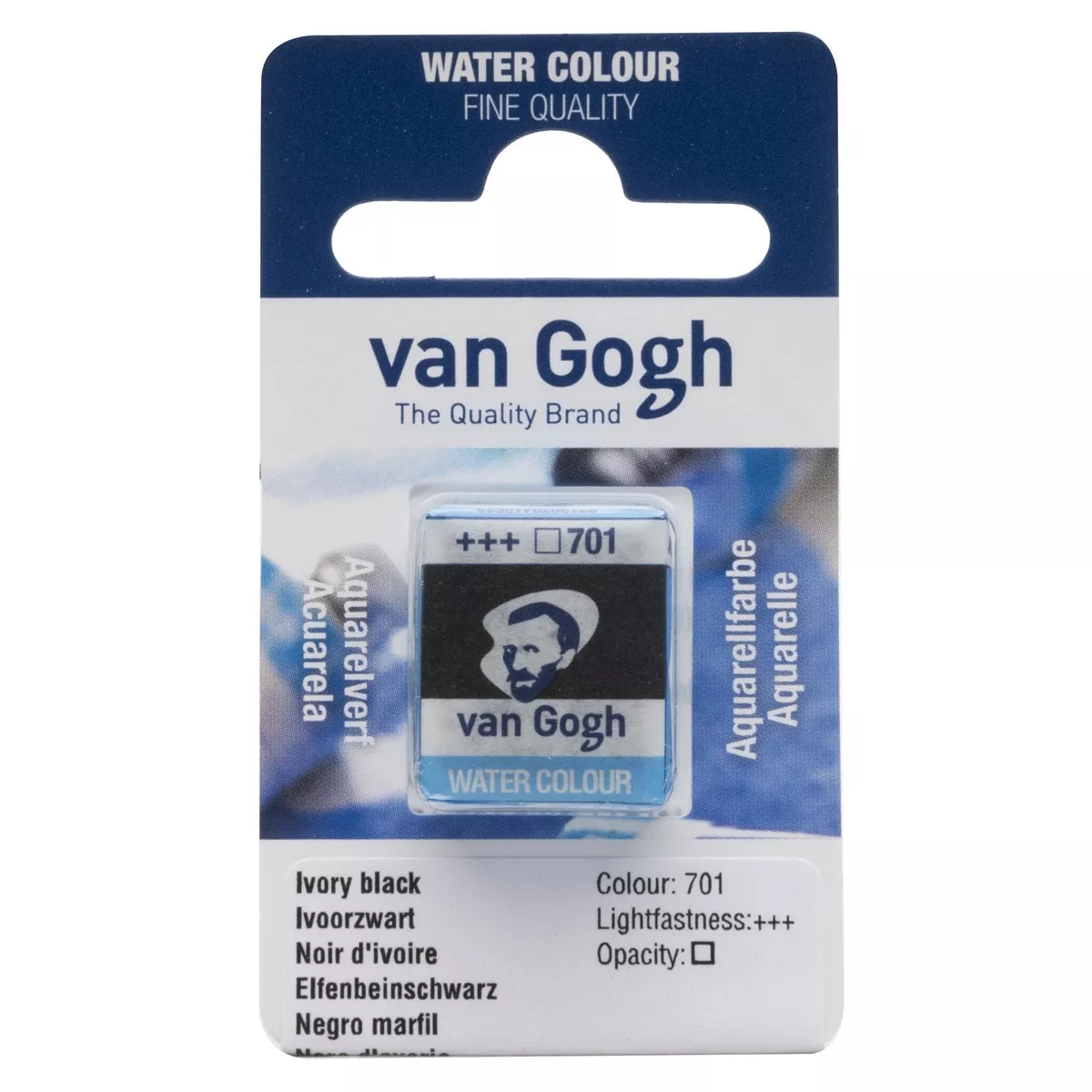 Van Gogh - Pastilla De Acuarela Negro Marfil En Oferta Van Gogh - Pastilla De Acuarela Negro Marfil Barato
