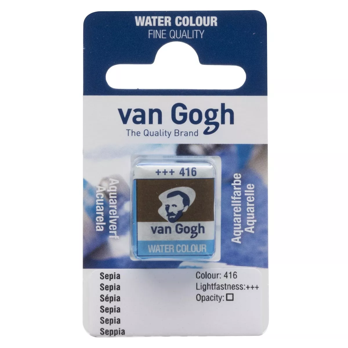 Van Gogh - Pastilla De Acuarela Sepia En Oferta Van Gogh - Pastilla De Acuarela Sepia Barato