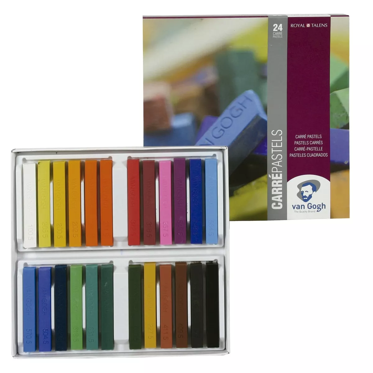 Van Gogh - Set De Iniciación De 24 Pasteles Multicolor En Oferta Van Gogh - Set De Iniciación De 24 Pasteles Multicolor Barato