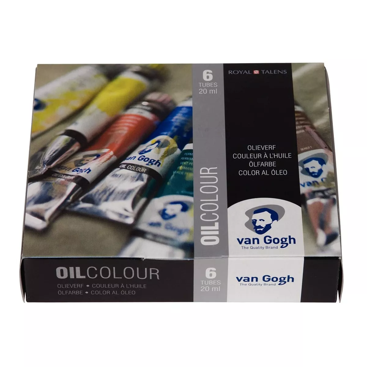 Van Gogh - Set De Iniciación De Pinturas Al Óleo Con 6 Colores En Tubos De 20 Ml Multicolor barato
