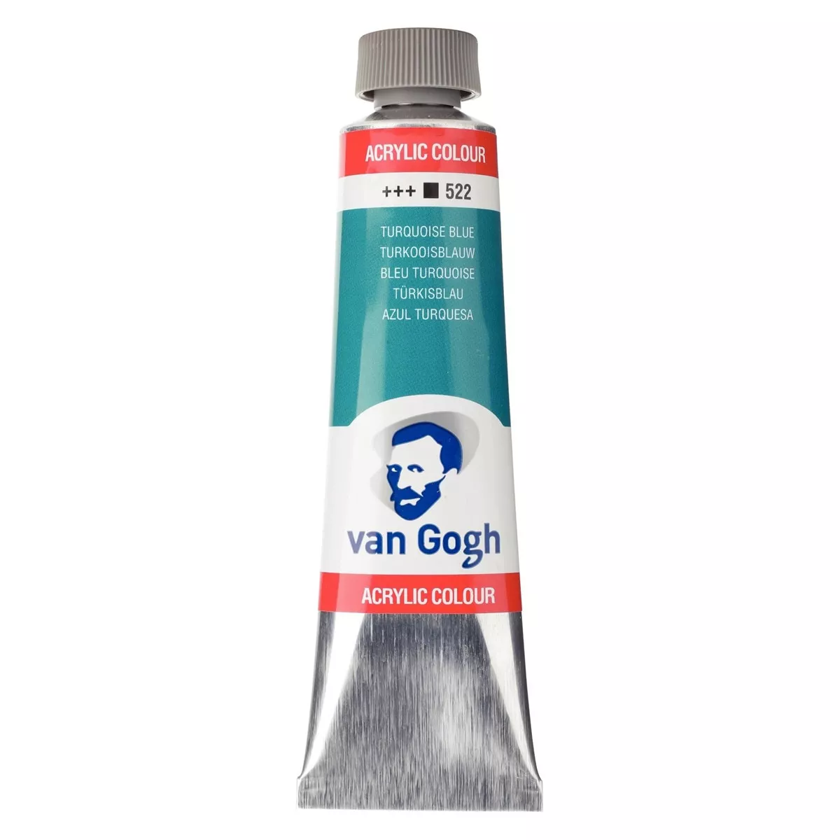 Van Gogh - Tubo De Pintura Acrílica De 40 Ml Azul Turquesa En Oferta Van Gogh - Tubo De Pintura Acrílica De 40 Ml Azul Turquesa Barato