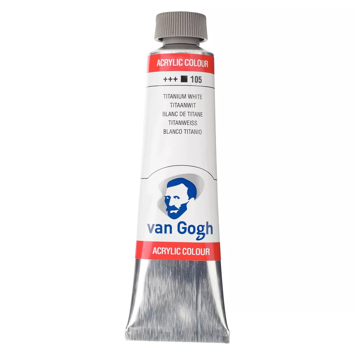 Van Gogh - Tubo De Pintura Acrílica De 40 Ml Color Blanco De Titanio En Oferta Van Gogh - Tubo De Pintura Acrílica De 40 Ml Color Blanco De Titanio Barato