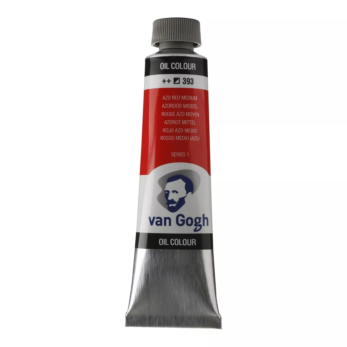 Van Gogh - Tubo De Pintura Al óleo De 40 Ml Rojo Azo Medio barato