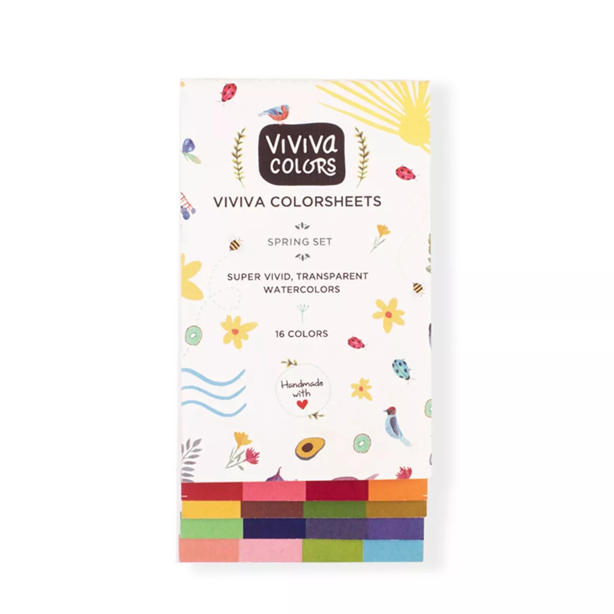 Viviva - Hojas De Color Acuarela Colores Vivos En Oferta Viviva - Hojas De Color Acuarela Colores Vivos Barato