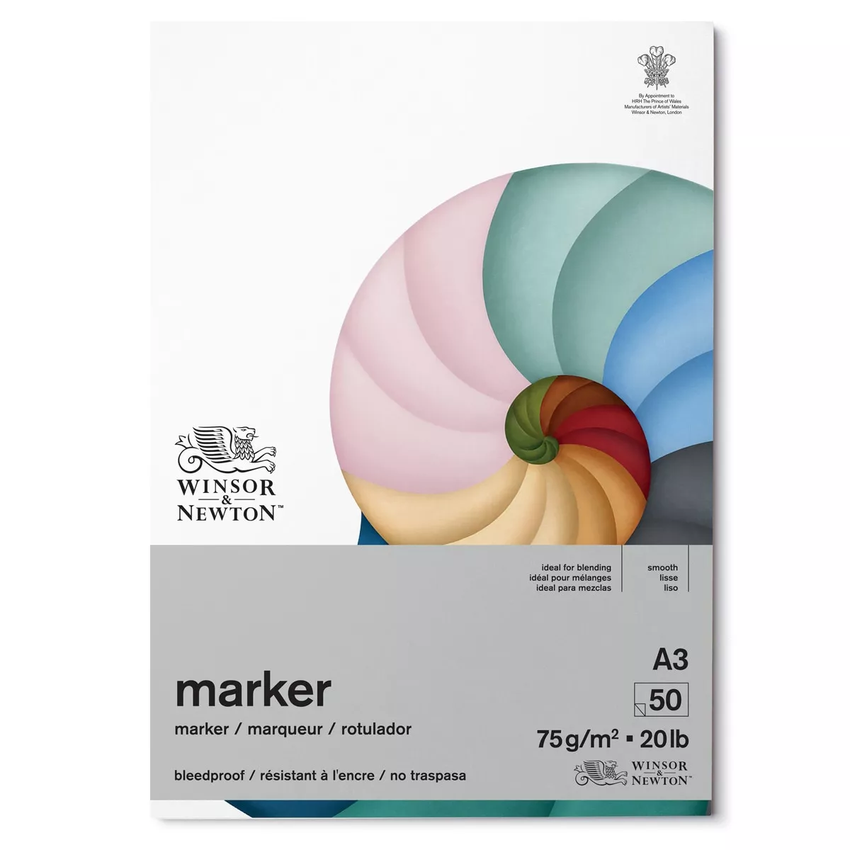 Winsor &Amp; Newton - Bloc De 50 Hojas De Papel Para Rotuladores A3 En Oferta Winsor &Amp; Newton - Bloc De 50 Hojas De Papel Para Rotuladores A3 Barato