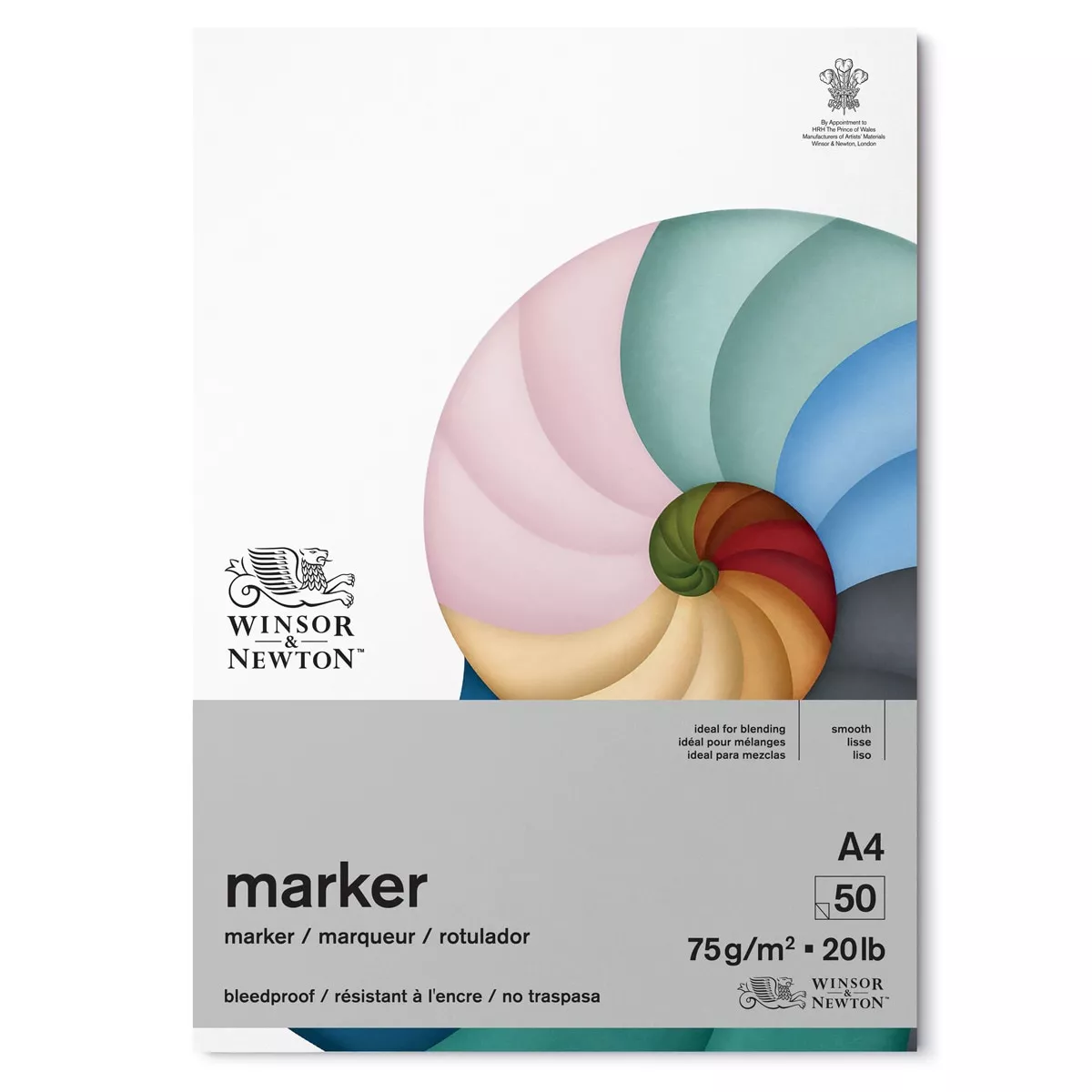Winsor &Amp; Newton - Bloc De 50 Hojas De Papel Para Rotuladores A4 En Oferta Winsor &Amp; Newton - Bloc De 50 Hojas De Papel Para Rotuladores A4 Barato