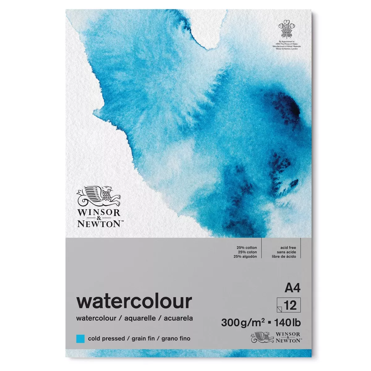 Winsor & Newton - Bloc De Papel De Acuarela Engomado Por 1 Lado Tamaño A4 barato