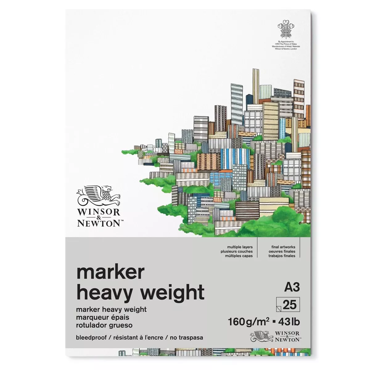 Winsor & Newton - Bloc Papel Rotulador A3 Winsor&Newton barato