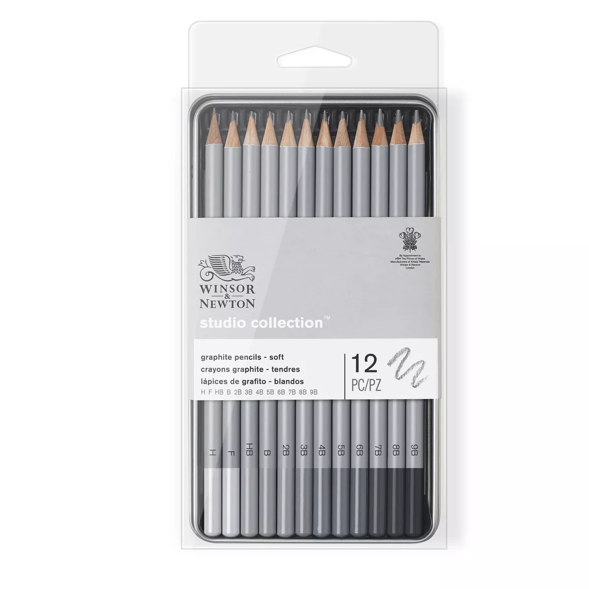 Winsor &Amp; Newton - Set 12 Lápices Grafito Suave Winsor&Amp;Newton En Oferta Winsor &Amp; Newton - Set 12 Lápices Grafito Suave Winsor&Amp;Newton Barato