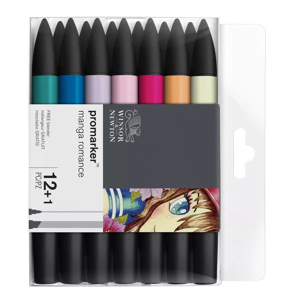 Winsor &Amp; Newton - Set 12 Rotuladores Promarker Manga Romance Multicolor En Oferta Winsor &Amp; Newton - Set 12 Rotuladores Promarker Manga Romance Multicolor Barato
