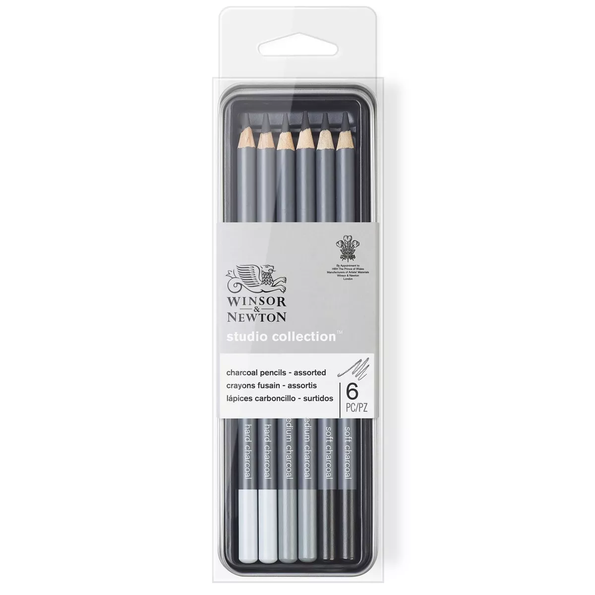 Winsor &Amp; Newton - Set 6 Carboncillos Surtidos Con Caja Metálica Winsor&Amp;Newton En Oferta Winsor &Amp; Newton - Set 6 Carboncillos Surtidos Con Caja Metálica Winsor&Amp;Newton Barato
