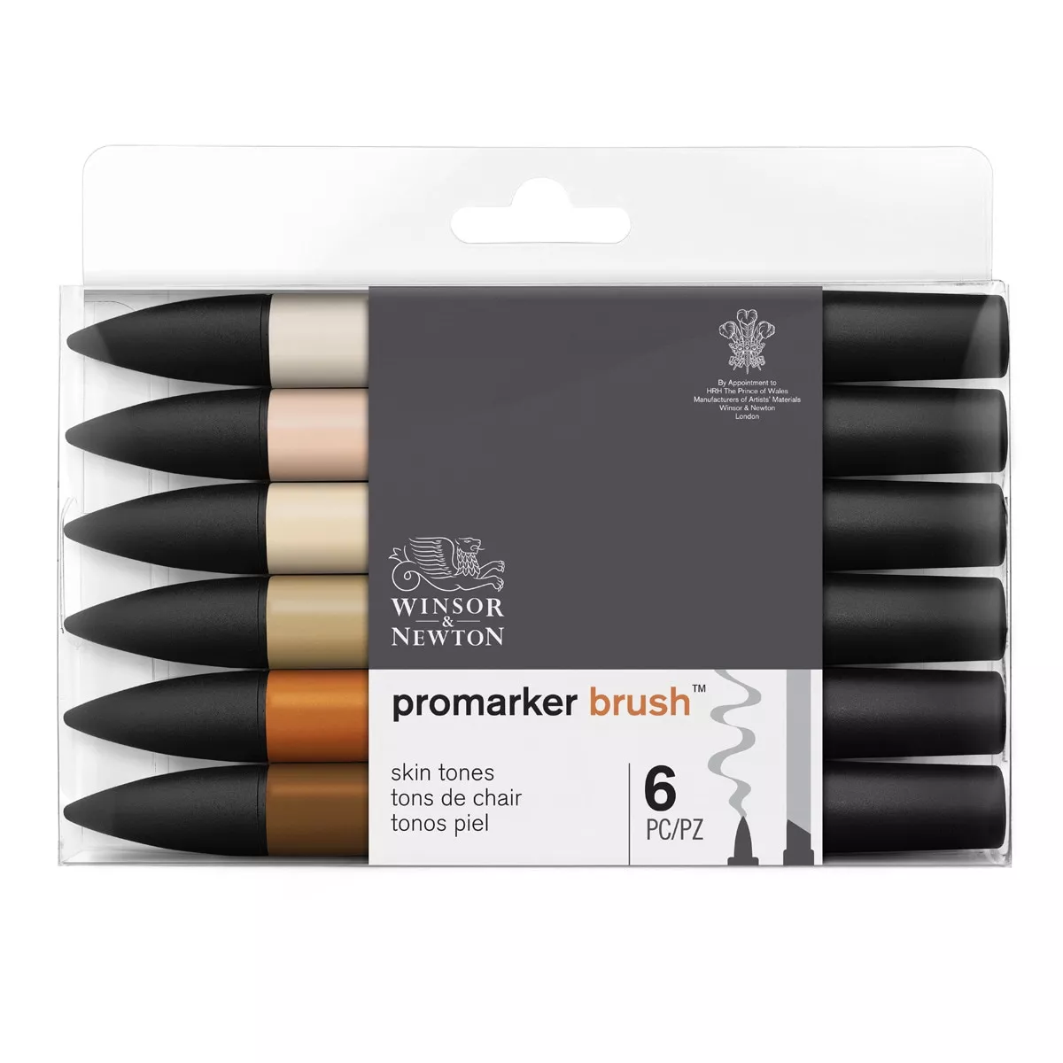 Winsor &Amp; Newton - Set 6 Rotuladores Brushmarker Tonos Piel Winsor&Amp;Newton En Oferta Winsor &Amp; Newton - Set 6 Rotuladores Brushmarker Tonos Piel Winsor&Amp;Newton Barato