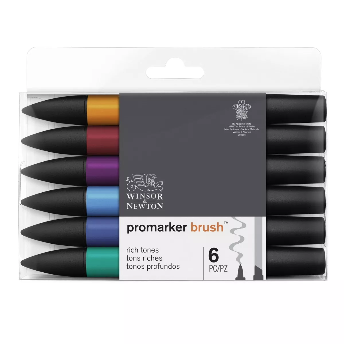 Winsor &Amp; Newton - Set 6 Rotuladores Brushmarker Tonos Ricos Winsor&Amp;Newton En Oferta Winsor &Amp; Newton - Set 6 Rotuladores Brushmarker Tonos Ricos Winsor&Amp;Newton Barato