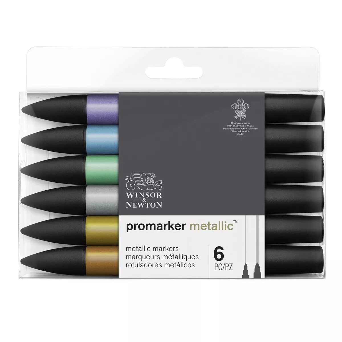 Winsor &Amp; Newton - Set 6 Rotuladores Metalic Marker Winsor&Amp;Newton En Oferta Winsor &Amp; Newton - Set 6 Rotuladores Metalic Marker Winsor&Amp;Newton Barato