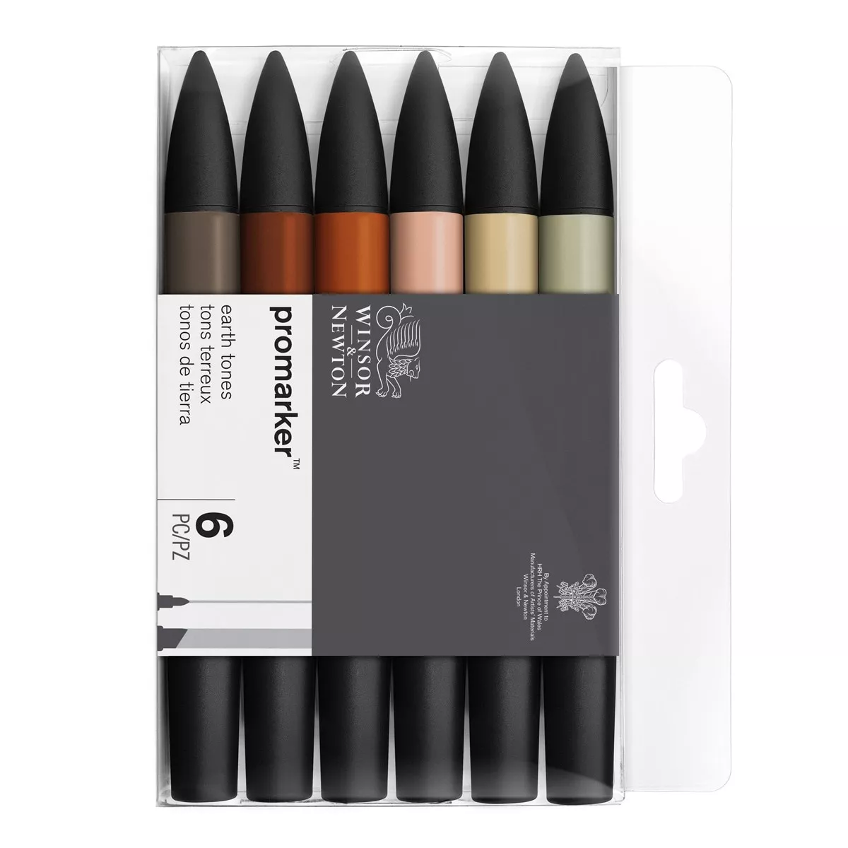 Winsor &Amp; Newton - Set 6 Rotuladores Promarker Tierras En Oferta Winsor &Amp; Newton - Set 6 Rotuladores Promarker Tierras Barato