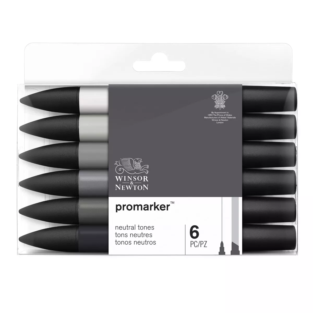 Winsor &Amp; Newton - Set 6 Rotuladores Promarker Tonos Neutros Winsor&Amp;Newton En Oferta Winsor &Amp; Newton - Set 6 Rotuladores Promarker Tonos Neutros Winsor&Amp;Newton Barato