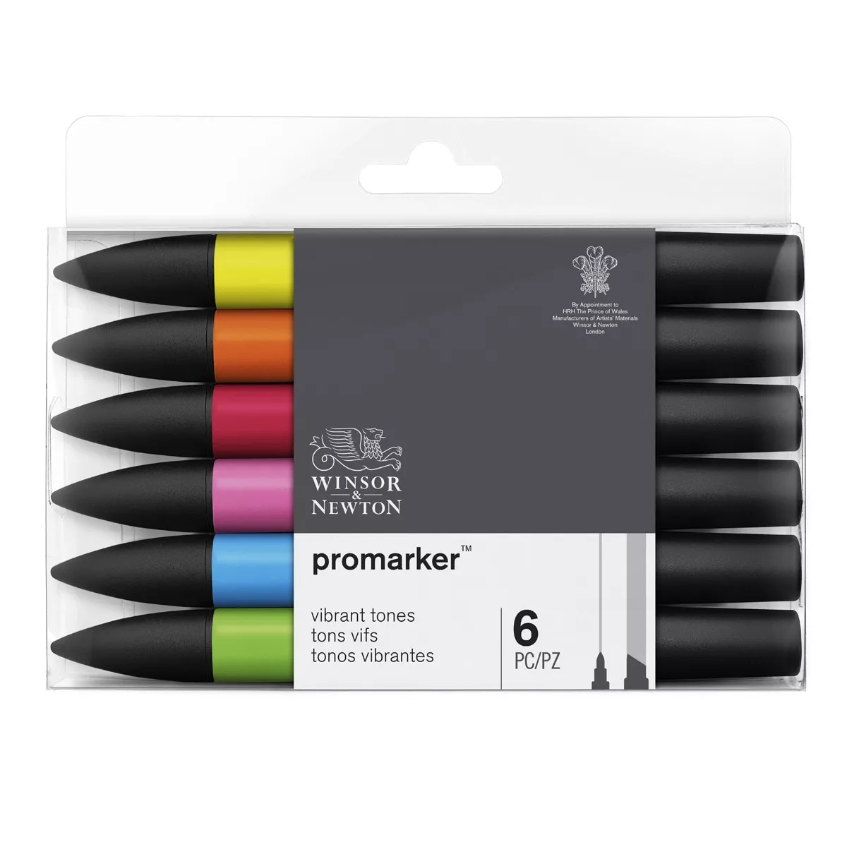 Winsor &Amp; Newton - Set 6 Rotuladores Promarker Tonos Vibrantes Winsor&Amp;Newton En Oferta Winsor &Amp; Newton - Set 6 Rotuladores Promarker Tonos Vibrantes Winsor&Amp;Newton Barato