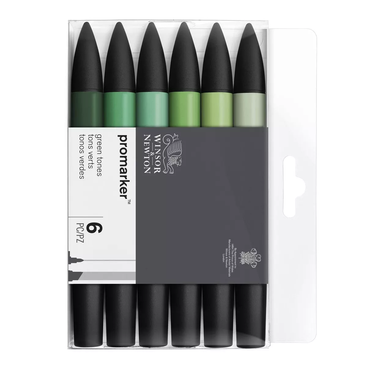 Winsor &Amp; Newton - Set 6 Rotuladores Promarker Verdes En Oferta Winsor &Amp; Newton - Set 6 Rotuladores Promarker Verdes Barato