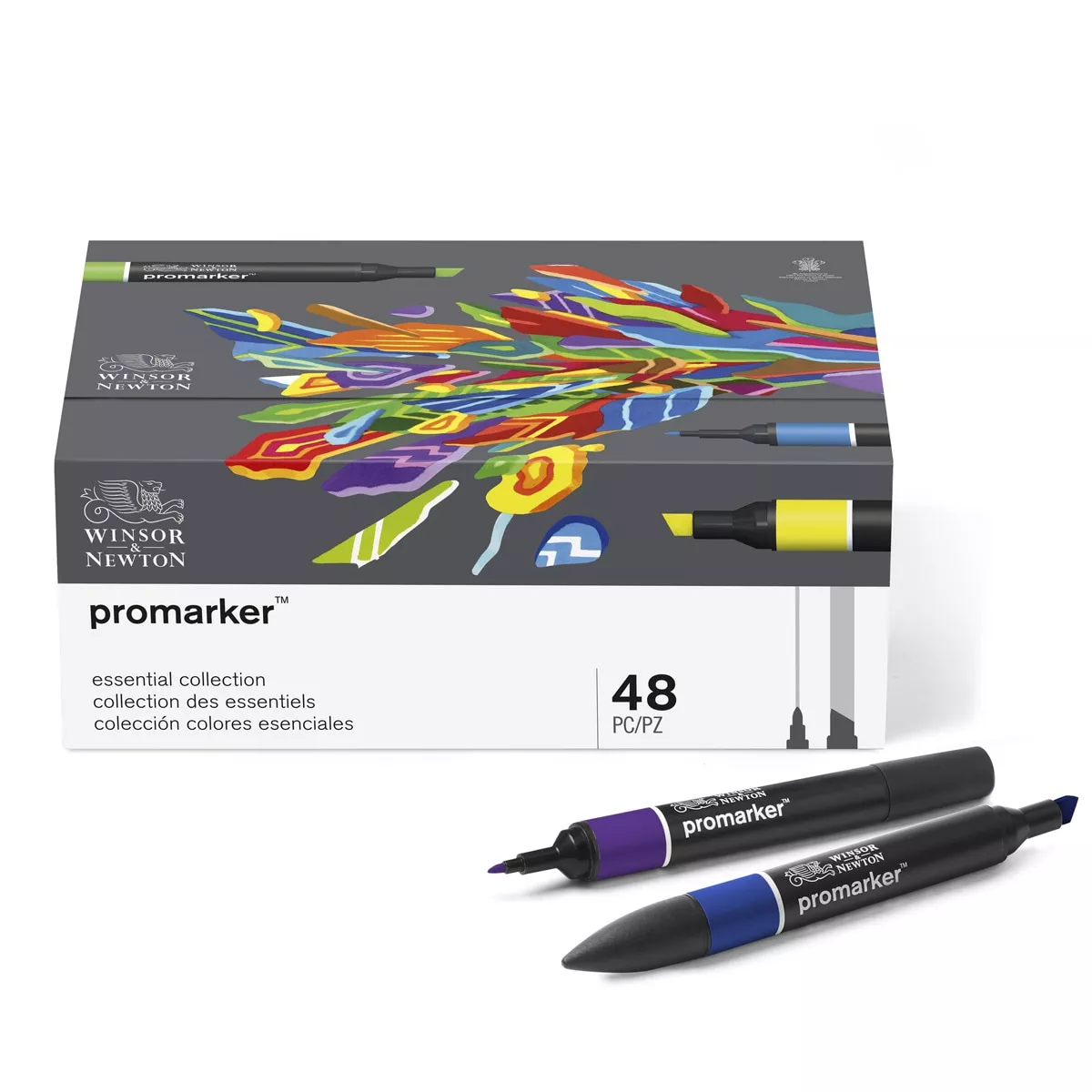 Winsor &Amp; Newton - Set De 48 Rotuladores Promarker Multicolor En Oferta Winsor &Amp; Newton - Set De 48 Rotuladores Promarker Multicolor Barato